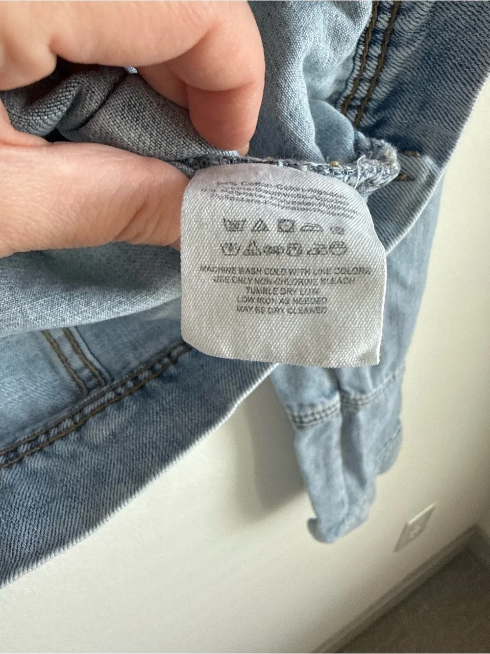 Free People Rumors Distressed Denim Jacket Light Wash Medium